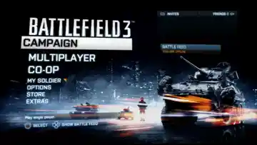 Battlefield 3 (USA) (v1.09) (Disc) (Update) screen shot game playing